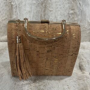 Elegant Tan Clutch Bag